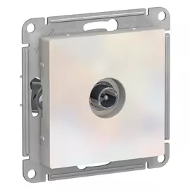 Розетка TV оконечная Schneider Electric AtlasDesign 1DB жемчуг