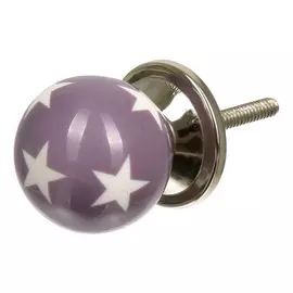 Ручка для мебели Blumen haus "звездочёт" лиловый