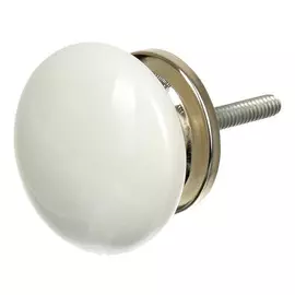 Ручка керамическая Blumen haus классика белый