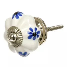 Ручка керамическая Blumen haus "василёк"