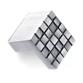 Ручка-кнопка Феникс-строй 23х22х20 мм хром