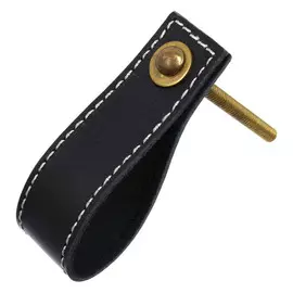 Ручка кожаная Blumen haus черный