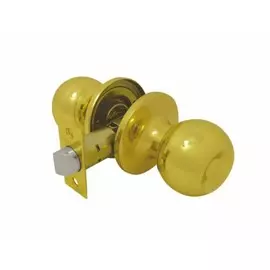 Ручка Локри без ключа и фиксатор 607/6072 bkps pb золото