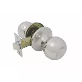 Ручка Локри без ключа и фиксатора 607/6072 bkps cp хром