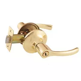 Ручка Локри без ключа с фиксатором 3905 r вкрв золото