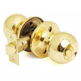 Ручка Локри без ключа с фиксатором зш-03 bkpb золото