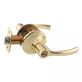 Ручка Локри с ключом и фиксатором 3905 r etpb золото