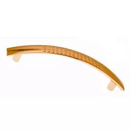 Ручка мебельная 8979 золото 96 мм Локри