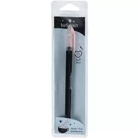 Ручка шариковая Be Smart Bunny чёрная/красная чернила синие