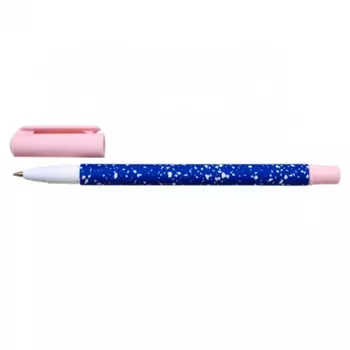 Ручка шариковая Be Smart "Writer", брызги цвет чернил синий