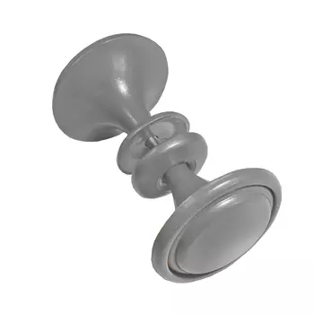 Ручка-стяжка Трибатрон Дверная Алюминиевый металлик