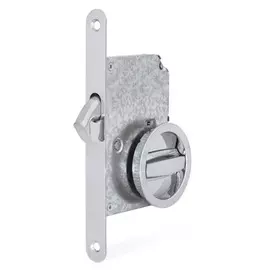 Ручки для раздвижных дверей Palladium 03bk cp круглая