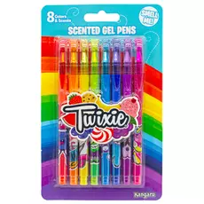 Ручки гелевые ароматизированные Kangaru Twixie 8 шт