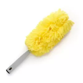 Ручная щетка для пыли Cisne 201001-03, акриловая, желтая, 40х60 см