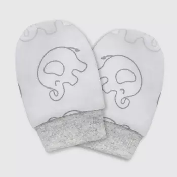 Рукавички Diva Kids Слоны серые