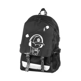 Рюкзак Baoding чёрный музыка 46x30x15cm