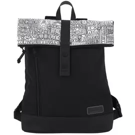 Рюкзак Samsonite Glaehn Backpack 33х12х43,5 см чёрный/серый