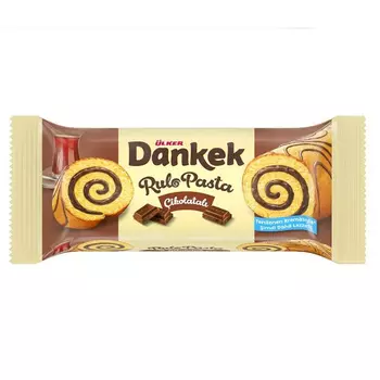 Рулет бисквитный Ulker с темным шоколадом, 235 г