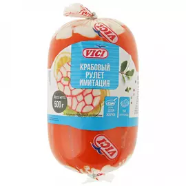 Рулет крабовый имитированный Vici охлажденный, 500 г