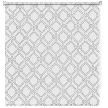 Рулонная штора Decofest Ампир серый 60x160 см мини