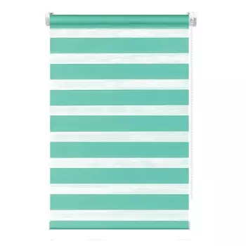 Рулонная штора FiхLine Amigo Base День-Ночь 60х160 см Мятный
