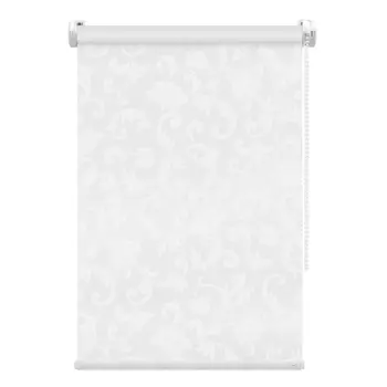 Рулонная штора FixLine Amigo Bloom белая 50х160 см