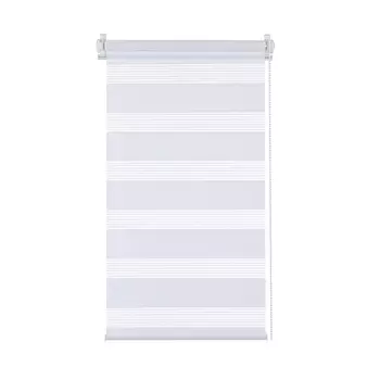 Рулонные шторы Decofest Бейс белые 120х160 см