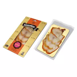 Рыба масляная Капитан холодного копчения ломтики, 100 г