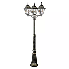 Садово-парковый светильник Arte Lamp Berlin A1017PA-3BN