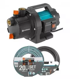 Садовый насос с комплектом для полива Gardena 3000/4