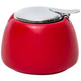 Сахарница Elrington Феличита матовый красный 300 мл