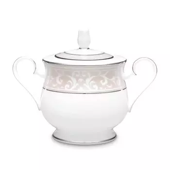 Сахарница Noritake 300 мл монтвейл. платиновый кант