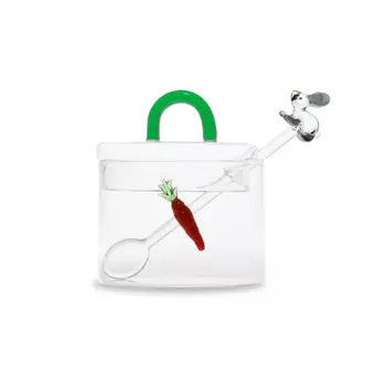 Сахарница WD Lifestyle Monterey с ложкой кролик 300 мл