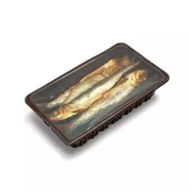 Салака Капитан холодного копчения неразделанная, 300 г