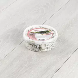 Салат из морской капусты Два капитана Капитанский с кальмаром и овощами в майонезе 370 г