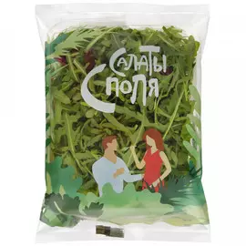 Салатная смесь Белая Дача Руккола, радиччо, 75 г