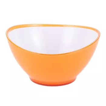 Салатница Gipfel Lumino круглая оранжевая 13х7 см