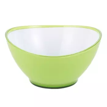 Салатница Gipfel Lumino круглая зеленая 13х7 см