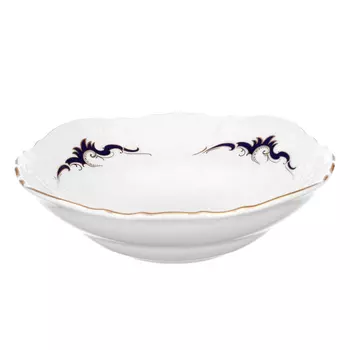 Салатник Bernadotte Синие вензеля 16 см