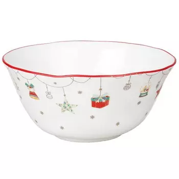 Салатник christmas gift средний