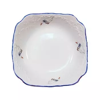 Салатник Cmielow Rococo Гуси 27 см