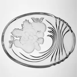 Салатник Crystal Bohemia Фрукты 22,5 см
