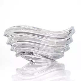 Салатник Crystalite Bohemia Волна 22 см