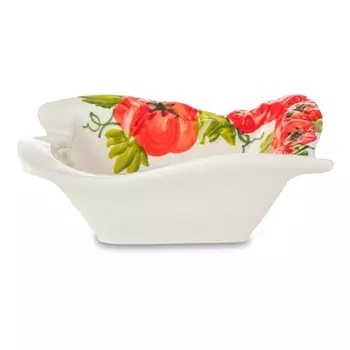 Салатник порционный квадратный Edelweiss Томаты 14 см