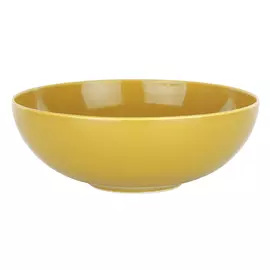 Салатник Top Art Studio Желтый карри 21 см