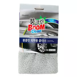 Салфетка для кузова автомобиля BoomClean 40х60 см, серый