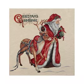 Салфетка гобелен новый год 45х45 Bottaro