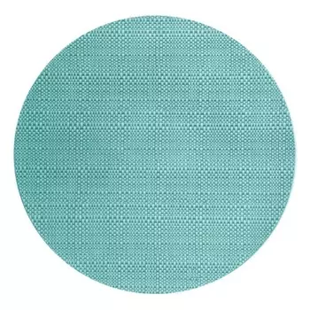 Салфетка Harman круглая 35 см шахматы голубая