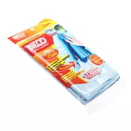 Салфетка Neco из микрофибры голубая, 40x40 см