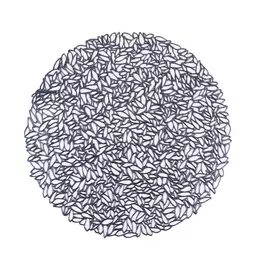 Салфетка подстановочная d38 см Chilewich Steel blue